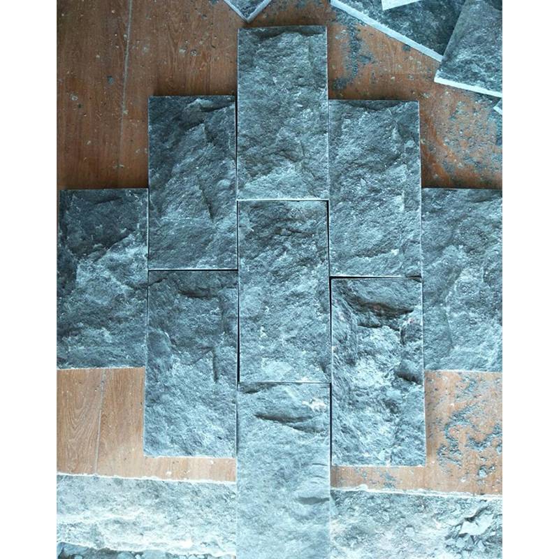 Đá bóc xanh rêu Nghệ An ốp trang trí